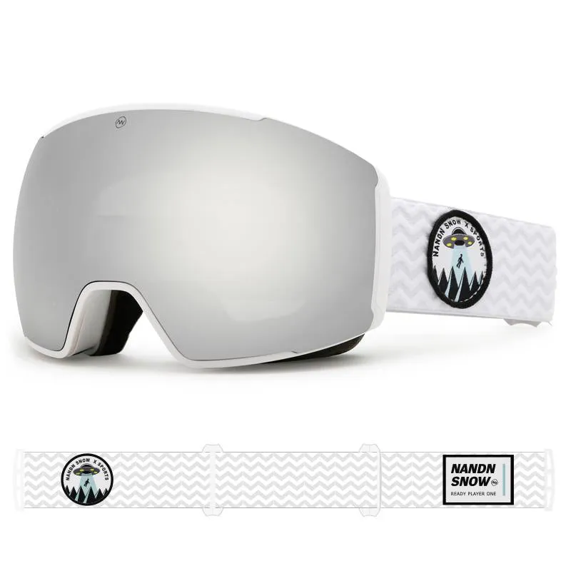 Nandn Unisex Optics Winter Fashion Frameless Snowboard Ski Goggle