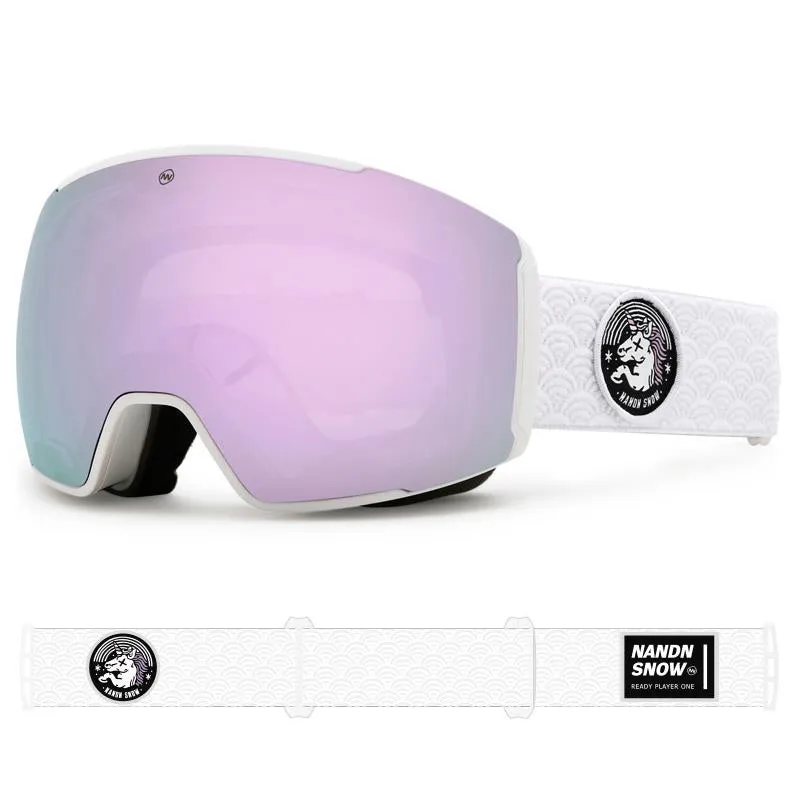 Nandn Unisex Optics Winter Fashion Frameless Snowboard Ski Goggle