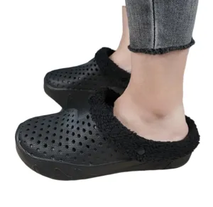 Non-slip Hole Cotton Slippers Crocs- King Stone Brothers and Co™️