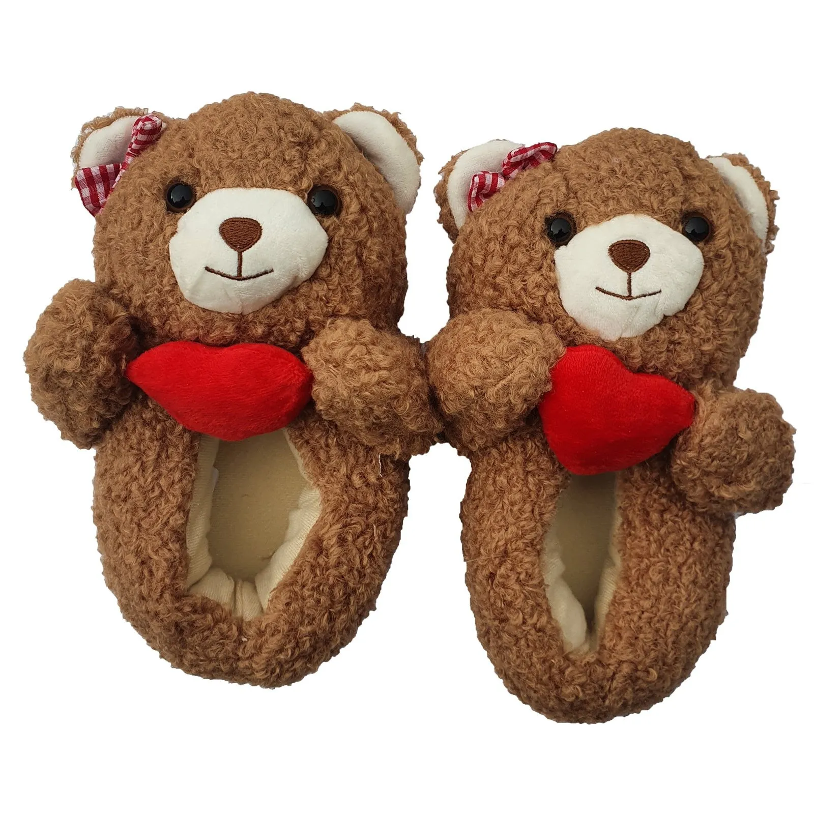 Novelty Teddy Bear Slippers