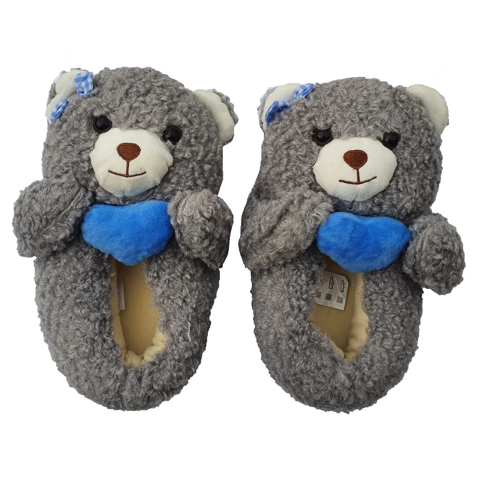 Novelty Teddy Bear Slippers