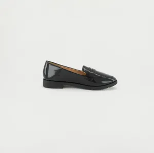 Patent Penny Loafer Shoe.Comfort In Sole.