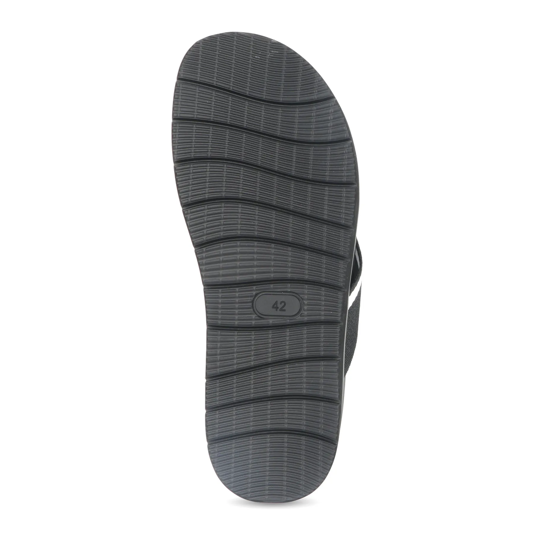 Pavers England stripped webbing toepost sandal