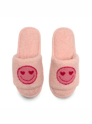 Pink Happy Slide Slipper - Small/Medium