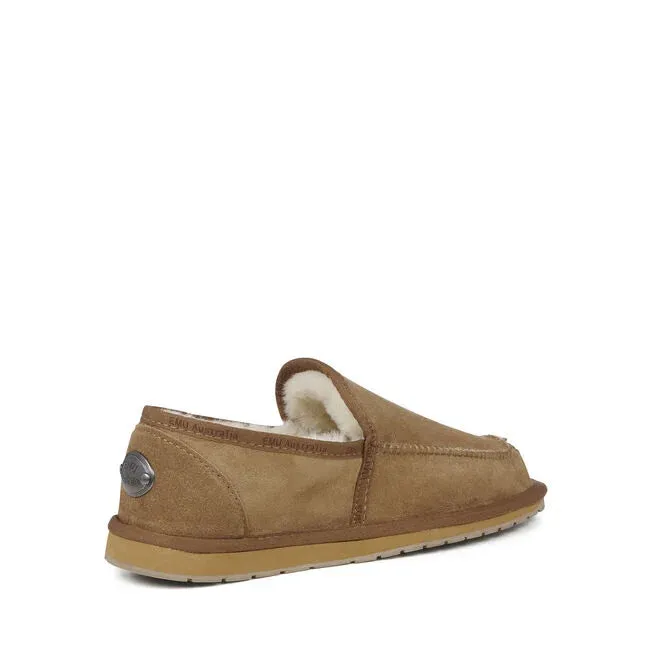 Platinum Hume Mens Slipper | Chestnut