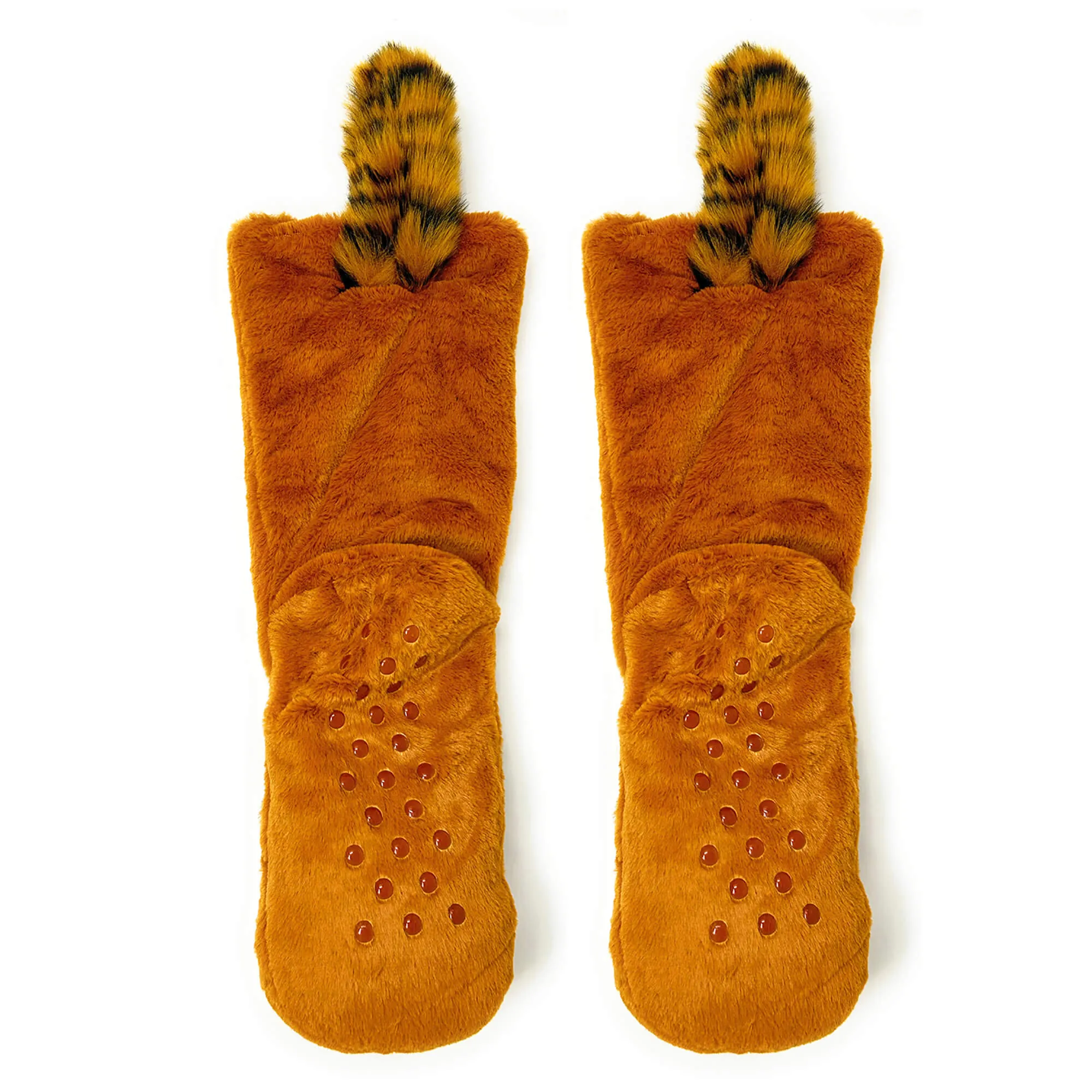 Red Panda Slipper Socks