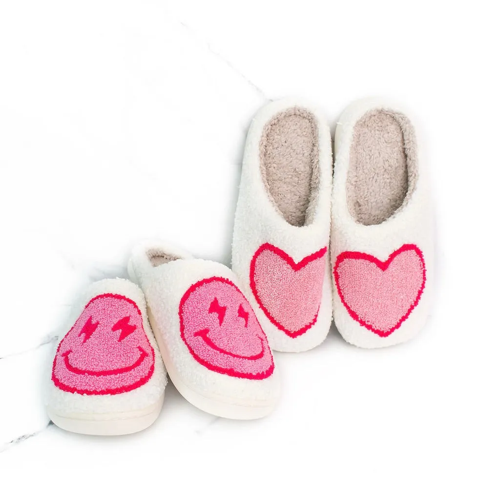 Smiley Face Slippers