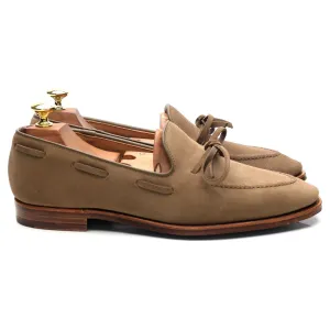 'Southport' Sand Suede String Loafers UK 7.5 E