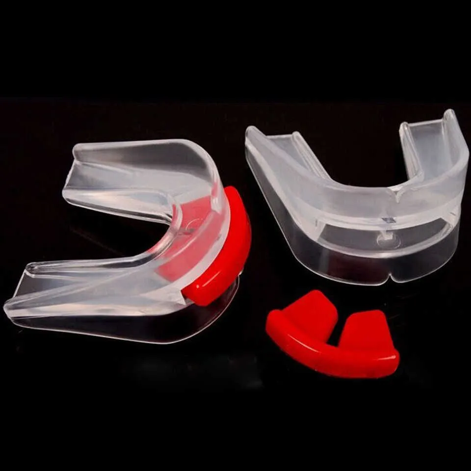 Sports boxing double-sided teeth protector