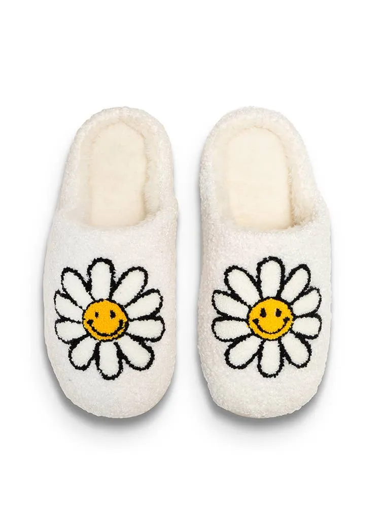 Sunshine Daisy Slippers - Medium/Large