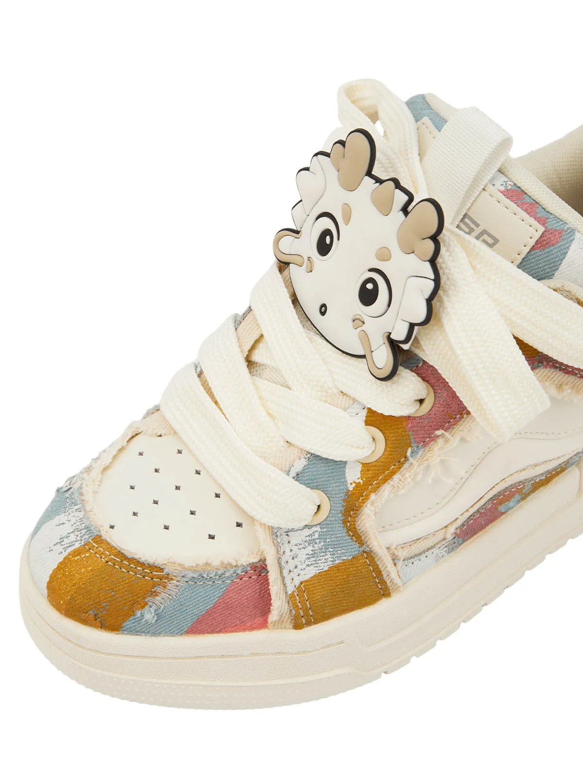 Thesupermade Cute Dragon Series Tassel Sneakers