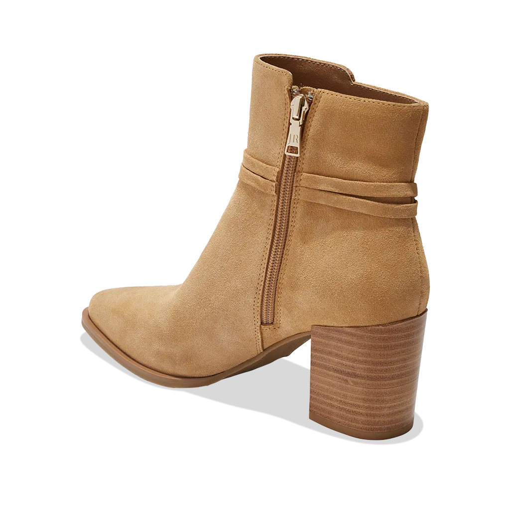 Timber Tassel Suede Bootie