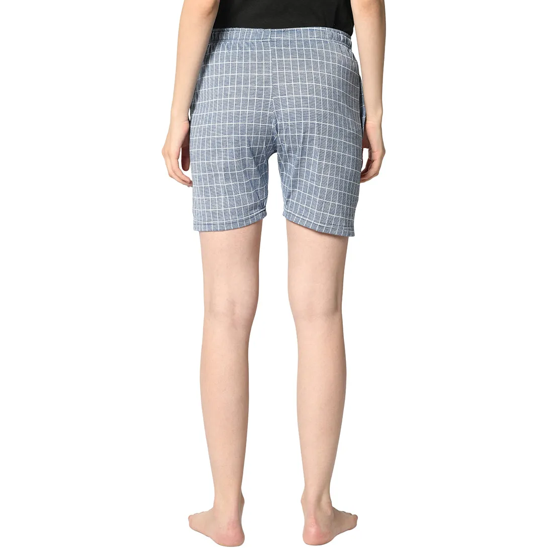 Vimal Jonney Blue Shorts For Women's