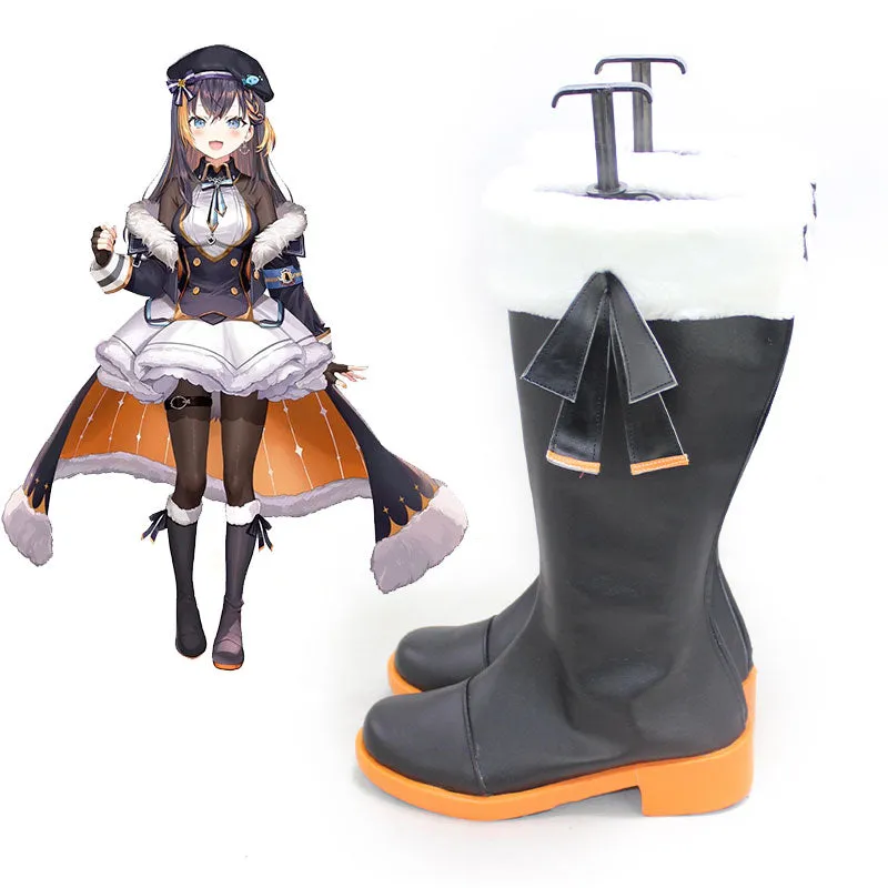 Virtual YouTuber Nijisanji OBSYDIA Petra Gurin Combat Idol Shoes Cosplay Boots