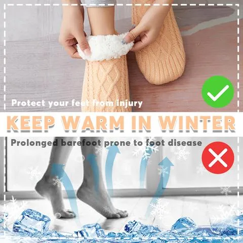 Women Cozy Indoor Socks Slippers