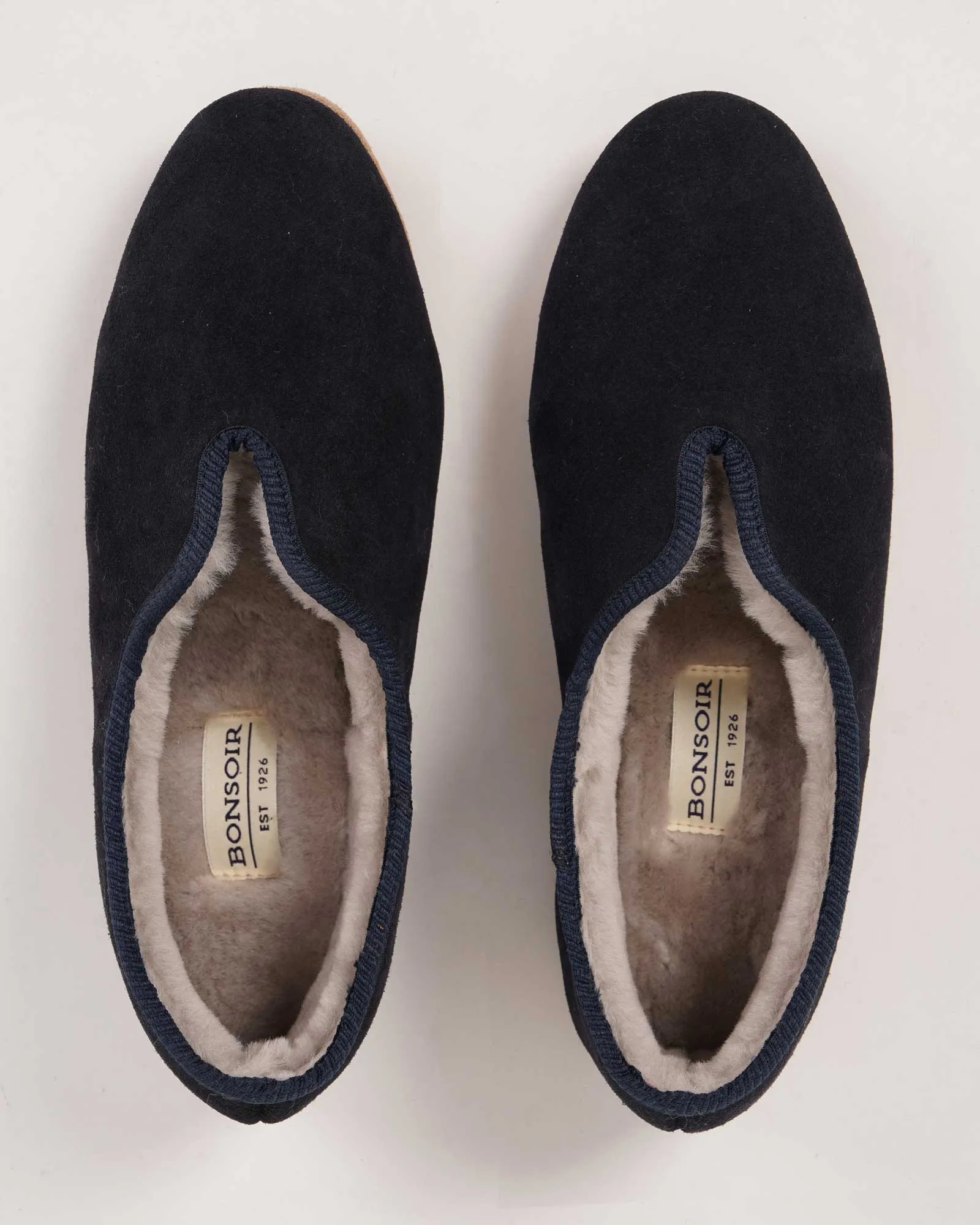 Women's Emily Sheepskin Slippers - Navy