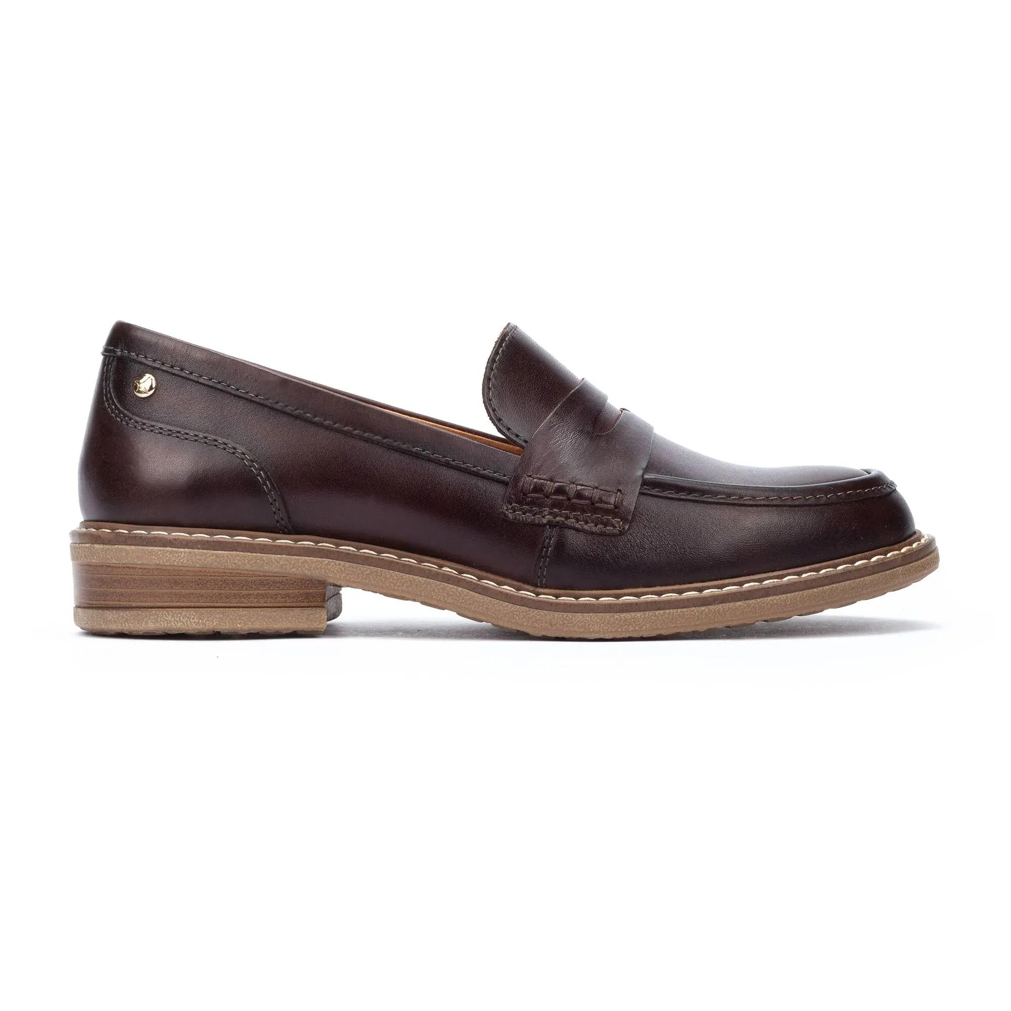 Women's Pikolinos Aldaya Loafers Color: Caoba