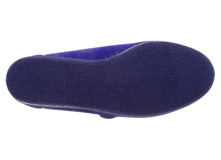 Womens Wide Fit Comfylux Sleepers Dora Slippers