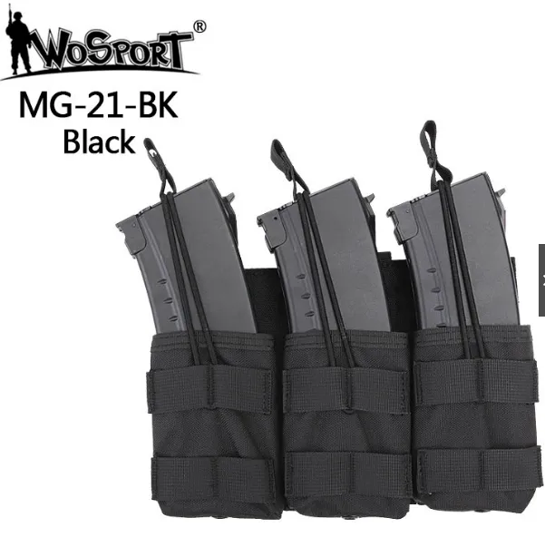 Wosport 7.62mm Triple Magazine Pouch