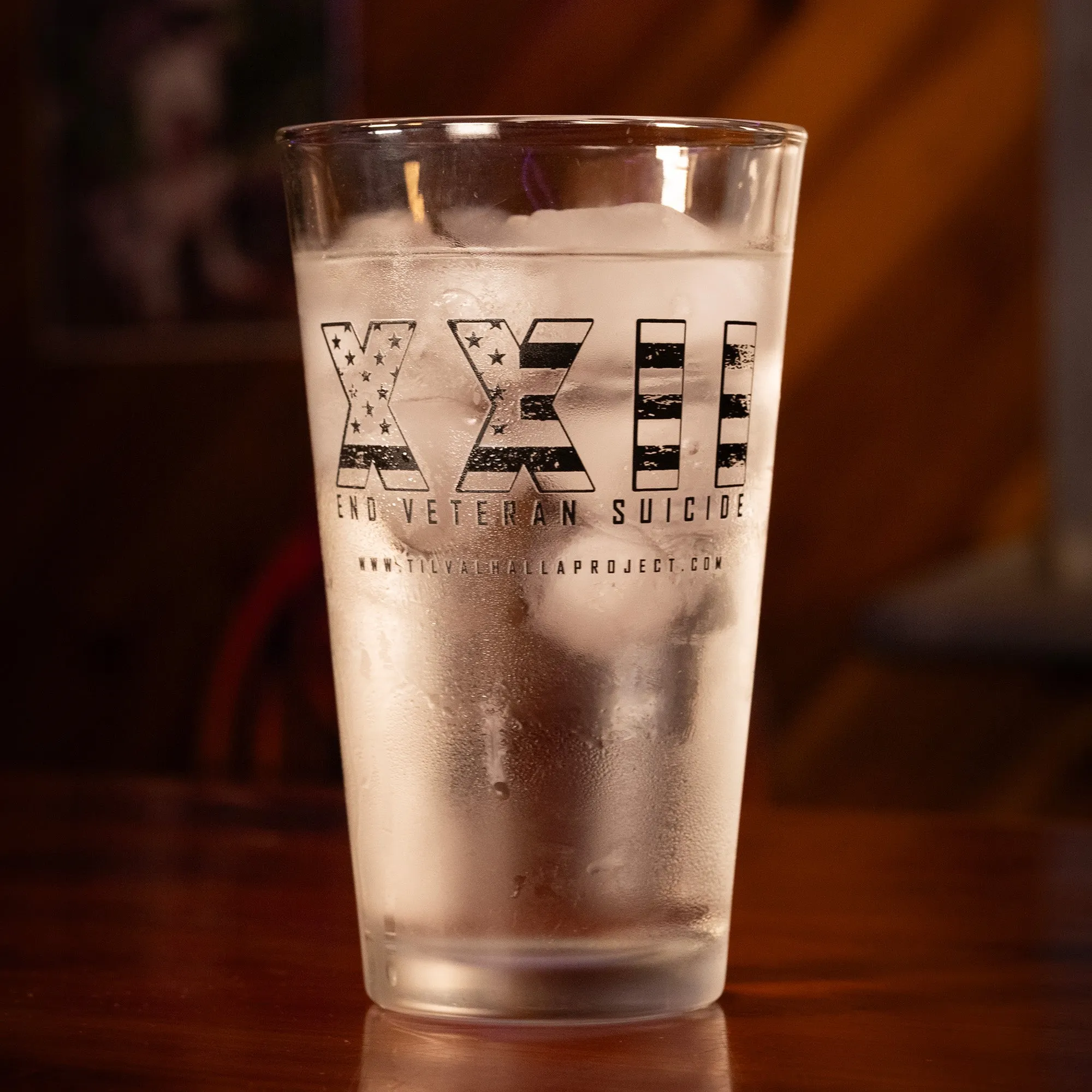 XXII: End Veteran Suicide - Glassware